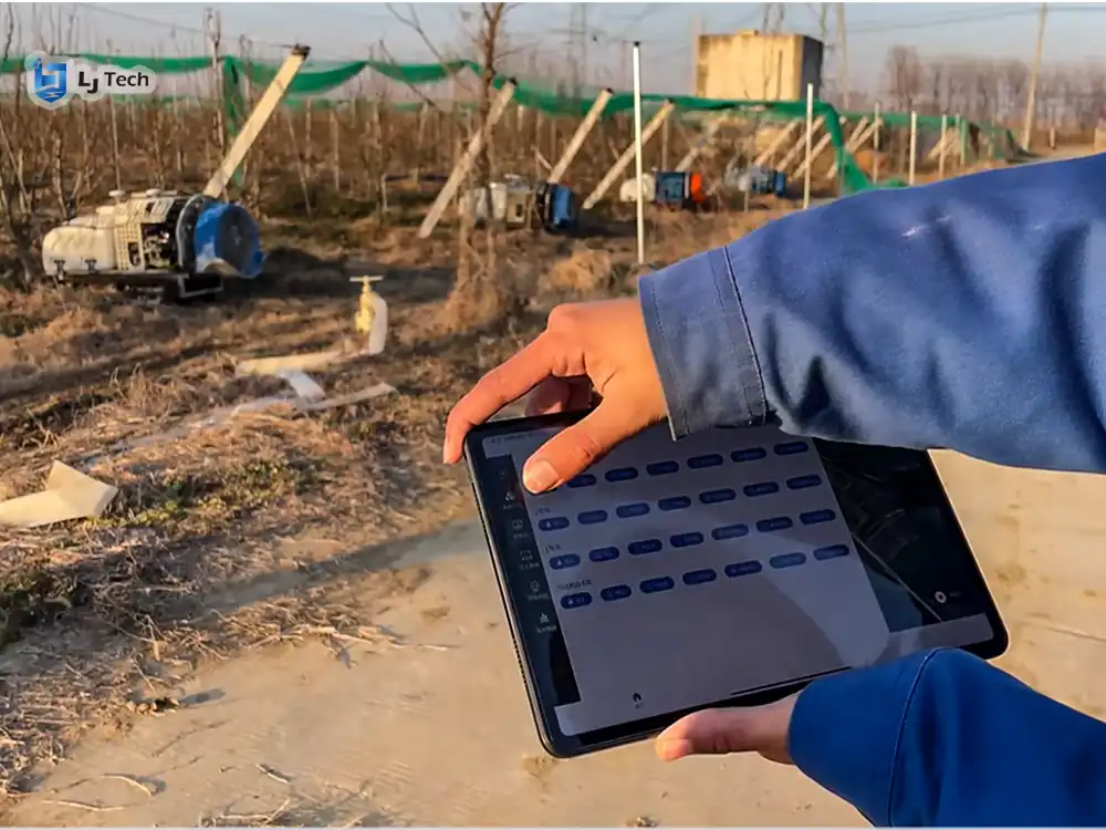 Automated Orchard Management | Smart Orchard Solutions | LJ Tech Autonomous Sprayers | Precision Spraying Technology