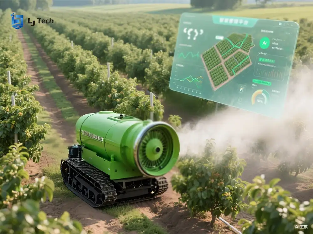 Smart Agriculture Solutions with Large-Scale Spraying Equipment - LJ Tech