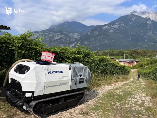 Vineyard Sprayer S500Pro: Steep Slope Demo in Italy