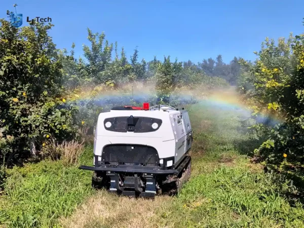 Autonomous agricultural robot S500Pro with integrated navigation for orchards