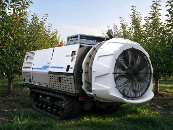 autonomous orchard robot precision variable-rate spraying in commercial orchard